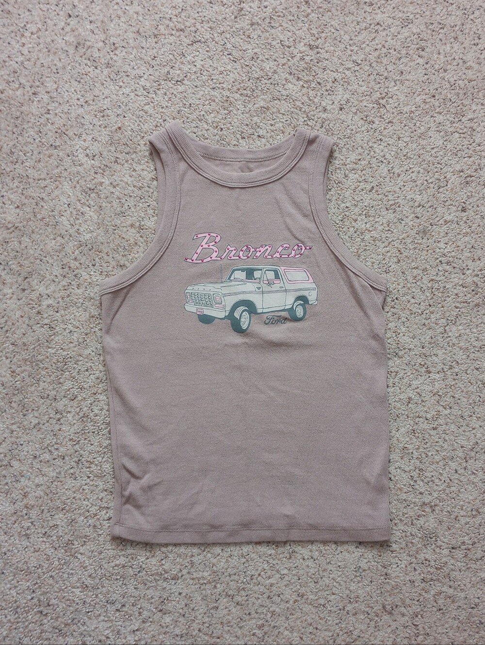 Ford Bronco Tank Top Women's Size Small